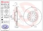 BREMBO Disc frana- PS BREMBO 09.9772. 11
