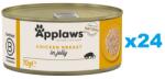 Applaws Kitten Csirkemell 24x70 g