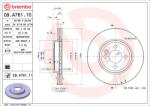 BREMBO Disc frana BREMBO 09. A761.11