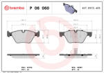 BREMBO Set placute frana BREMBO P06060