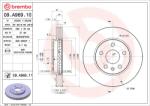 BREMBO Disc frana BREMBO 09. A969.11