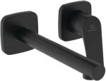 Ideal Standard Ceralife C - Rejtett mosdócsaptelep, 2 nyílású beépítéssel, selyem fekete BE057XG (BE057XG)