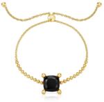 Tous bratara din argint placata cu aur Color Black 99KK-AKD7HU_SLV (1004235300)