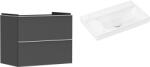 Hansgrohe Készlet szekrény Hansgrohe Xelu Q 54028700, mosdótál Hansgrohe Xelu Q 61032450