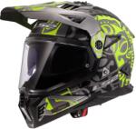 LS2 MX702 Pioneer II Rangi enduro motoros bukósisak fluo sárga