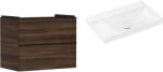 Hansgrohe Készlet szekrény Hansgrohe Xelu Q 54030670, mosdótál Hansgrohe Xelu Q 61032450