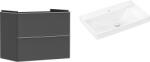 Hansgrohe Készlet szekrény Hansgrohe Xelu Q 54028000, mosdótál Hansgrohe Xelu Q 61024450