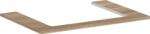 Hansgrohe Xelu Q szekrény feletti pult 78x55 cm tölgy 54109230