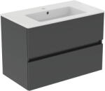 Ideal Standard Eurovit+ mosdó szekrénnyel 81.5 cm szürke R0574TI (R0574TI)