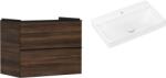 Hansgrohe Készlet szekrény Hansgrohe Xelu Q 54030670, mosdótál Hansgrohe Xelu Q 61020450