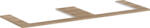 Hansgrohe Xelu Q szekrény feletti pult 156x55 cm tölgy 54112230