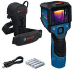 Bosch Akkus hőkamera GTC 12V-450-13 (4 x 1, 5 V-os LR6 (AA) elem + elemadapter) (0601083901)