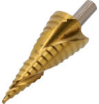 TOYA Lépcsős fúró 4-32 mm HSS titán-nitrid (YT-44748)