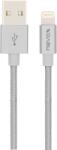 Nevox USB apa - Lightning apa Adat- és töltőkábel 2m - Ezüst (1530) (1530)