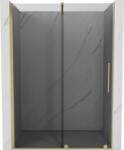 Mexen Velar uși de duș glisante 150 cm, grafit, auriu periat - 871-150-000-41-55 (871-150-000-41-55)