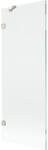Mexen Lunar paravan de baie cu un singur panou 70 x 150 cm, transparent, nichel periat - 897-070-000-97-00 (897-070-000-97-00)