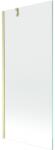 Mexen Next paravan de baie cu 1 panou 80 x 150 cm, transparent, auriu periat - 895-080-000-00-00-55 (895-080-000-00-00-55)