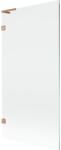 Mexen Lunar L paravan de baie 1-panou 90 x 150 cm, transparent, cupru periat - 897L-090-000-65-00 (897L-090-000-65-00)