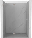Mexen Lunar ușă de duș batantă stânga 130 cm, transparent, nichel periat - 834-130-000-97-00-L (834-130-000-97-00-L)