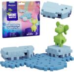 Marioinex Mini Waffle jégvilág építőkocka készlet 25 db + diplodocus figura (21720)