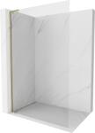 Mexen Kioto-X L panou de duș Walk-in 110 x 200 cm, transparent 10 mm, auriu - 800-110-107-50-00-X (800-110-107-50-00-X)