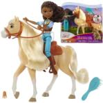 Producent niezdefiniowany Mattel Spirit Szabadon szárnyal Pru baba és Chica ló készlet, 18 cm, fésűvel (20397)