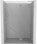 Mexen Lunar L uși de duș batante dreapte 130 cm, transparent, nichel periat - 834L-130-000-97-00-P (834L-130-000-97-00-P)