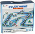  Rendőrségi puzzle autópálya, városi útjelzőkkel, 47 db, 3+ év