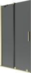 Mexen Velar paravan de cadă cu 2 aripi glisante 100 x 150 cm, grafit, auriu periat - 896-100-000-41-55 (896-100-000-41-55)