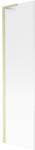 Mexen Next L paravan de baie cu 1 canat 50 x 150 cm, dungi, auriu periat - 895-050-000-03-09-55 (895-050-000-03-09-55)