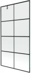 Mexen Next paravan baie 1-panou 100 x 150 cm, grilaj negru, gri pistol periat - 895-100-000-00-77-66 (895-100-000-00-77-66)