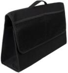 Xtrobb Fekete filc csomagtartó rendező, 22 l, tépőzáras rögzítéssel, 47×17×28 cm (00024807)