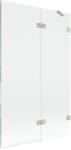 Mexen Lunar paravan de cadă cu 2 uși, dreapta 110 x 150 cm, transparent, nichel periat - 897-110-100-97-00-P (897-110-100-97-00-P)