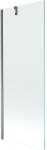 Mexen Next panou de duș pentru cadă, 1-aripă 70 x 150 cm, transparent, metal armat - 895-070-000-00-00-95 (895-070-000-00-00-95)