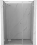 Mexen Lunar L uși de duș pivotante stânga 160 cm, transparent, nichel periat - 834SL-160-050-97-00-L (834SL-160-050-97-00-L)