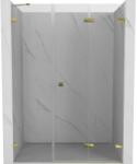Mexen Lunar-F ușă de duș pliabilă dreapta 110 cm, transparent, aurie - 836S-110-050-50-00-P (836S-110-050-50-00-P)