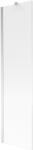 Mexen Next paravan de baie cu 1 panou 50 x 150 cm, dungi, crom - 895-050-000-00-09-01 (895-050-000-00-09-01)