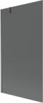 Mexen Next paravan de baie cu 1 canat 100 x 150 cm, grafit, gri metalizat periat - 895-100-000-00-40-66 (895-100-000-00-40-66)