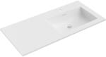 Mexen Otis chiuvetă încastrată în blat dreapta 101 x 46, 5 cm, alb mat - 25181001P (25181001P)