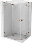 Mexen Lunar L cabină de duș semirotundă batantă stânga 100 x 90 cm, transparent, aur roz - 833L-100L-090P-60-00 (833L-100L-090P-60-00)