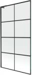 Mexen Next L paravan de baie cu 1 canat 100 x 150 cm, grilaj negru, negru - 895-100-000-03-77-70 (895-100-000-03-77-70)