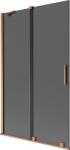 Mexen Velar paravan de cadă cu 2 aripi culisante 110 x 150 cm, grafit, cupru periat - 896-110-000-41-65 (896-110-000-41-65)
