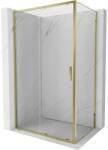 Mexen Exo cabina de duș glisantă 120 x 70 cm, transparentă, aurie - 8151-120-070-50-00 (8151-120-070-50-00)