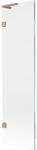 Mexen Lunar L paravan cadă cu 1 aripă 50 x 150 cm, transparent, cupru periat - 897L-050-000-65-00 (897L-050-000-65-00)