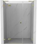 Mexen Lunar L uși de duș culisante stânga 160 cm, transparent, aurii - 834SL-160-050-50-00-L (834SL-160-050-50-00-L)