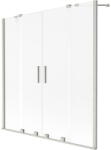 Mexen Velar Duo paravan de baie cu 2 aripi culisante 140 x 150 cm, mat, nichel periat - 896-140-000-32-97 (896-140-000-32-97)