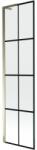 Mexen Next L paravan de baie cu 1 panou 50 x 150 cm, grilaj negru, auriu - 895-050-000-03-77-50 (895-050-000-03-77-50)