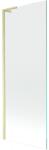 Mexen Next L paravan cadă 1-panou 70 x 150 cm, transparent, auriu periat - 895-070-000-03-00-55 (895-070-000-03-00-55)