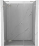 Mexen Lunar L ușă de duș batantă stânga 155 cm, transparentă, nichel periat - 834SL-155-050-97-00-L (834SL-155-050-97-00-L)