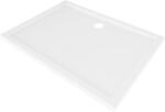 Mexen Flow cadă de duș dreptunghiulară slim 130 x 80 cm, alb lucios - 46R108013 (46R108013)